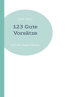 cover image of 123 Gute Vorsätze